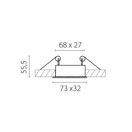 Точечный светильник Guarda 080146