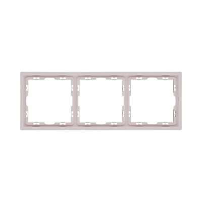 Рамка 3-постовая, кашемир матовый Kollinger Eclipse EC3CM
