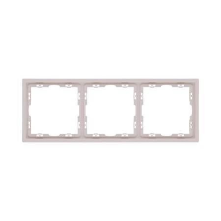 Рамка 3-постовая, кашемир матовый Kollinger Eclipse EC3CM