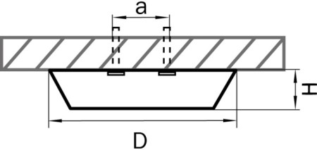 Настенно-потолочный светильник Urbano 216934