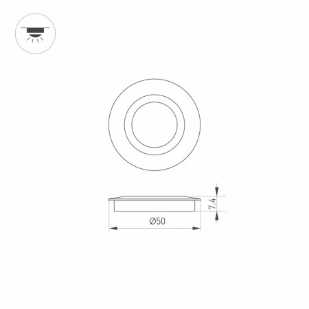 Вставка Arlight 024927