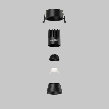 Встраиваемый светильник Maytoni Technical DL115-10W-4K-B