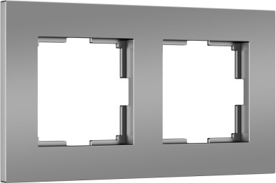 Рамка Slab серебро софт W0022965