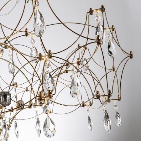 Подвесная люстра MODELUX ML.7815.750P GD