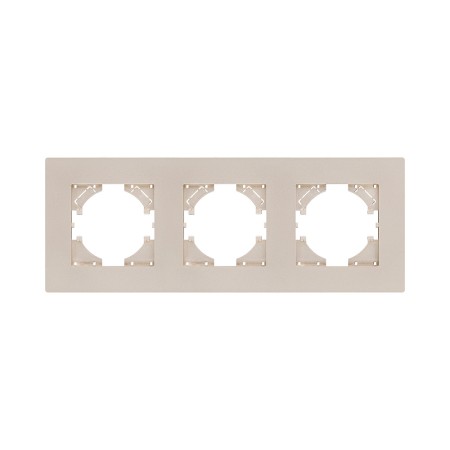 Рамка 3-постовая, золотой Kollinger Aspekt AT3GD