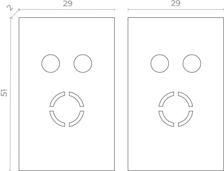 Заглушка Skyflat ST068.409.13