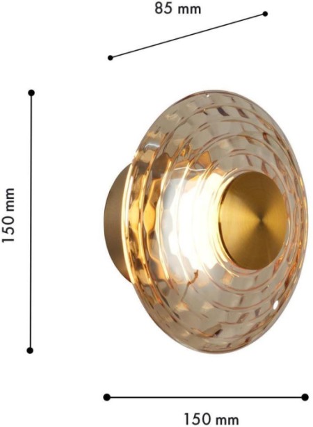 Настенный светильник Claros 4641-1W