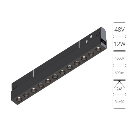 Трековый светильник Expert A5724PL-1BK