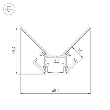 Профиль Arlight 023889