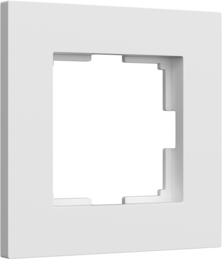Рамка Slab белый софт W0012961