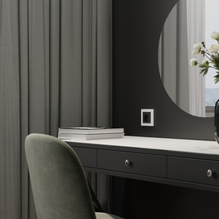 Рамка Slab белый софт W0012961