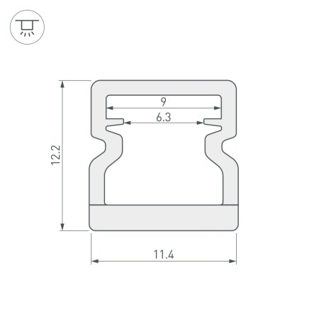 Профиль Arlight 023302(1)