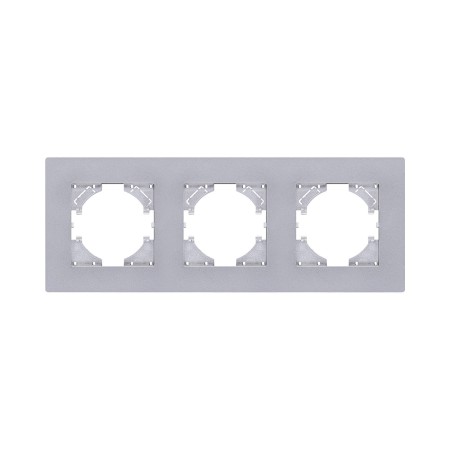 Рамка 3-постовая, серый Kollinger Aspekt AT3GY