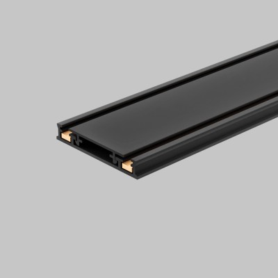 Ультра тонкий магнитный шинопровод для трековой системы UT25 48В, 2м, Черный IL.0007.2002 BK