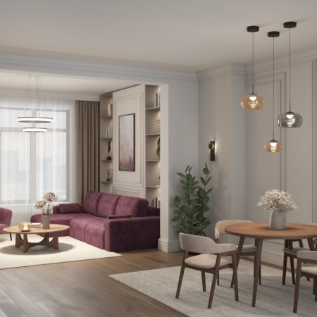 Подвесной светильник Denkirs DK6742-BK+AM