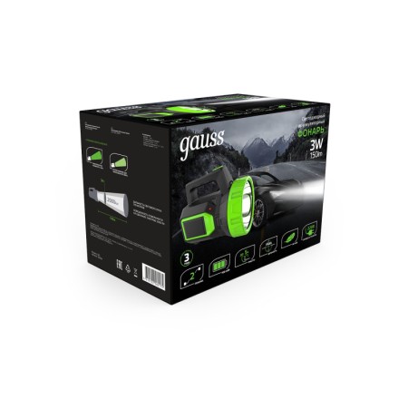 Фонарь Gauss GF604