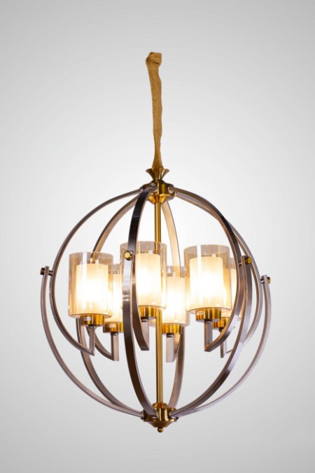 Подвесная люстра AM372 AM372 SP6 GAB+SN