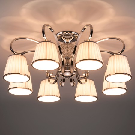 Накладная люстра Eurosvet 60088/8 хром