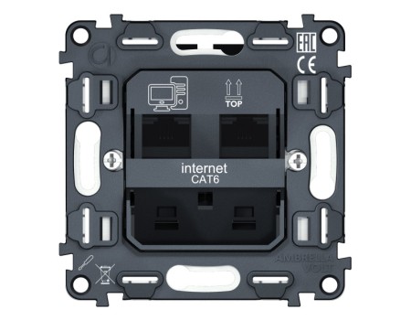 Розетка Ambrella Volt VM189