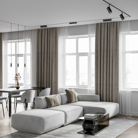 Шинопровод Elektrostandard 85132/00 Шинопровод (чёрный) (2м)