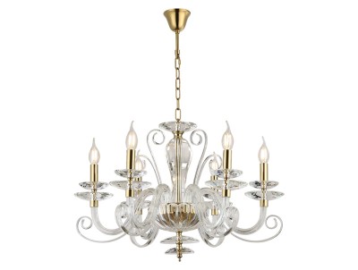 Подвесная люстра Newport 8576/C gold polished