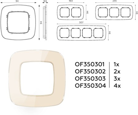 Рамка OMEGA OF350304