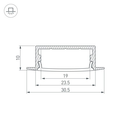 Профиль Arlight 036769