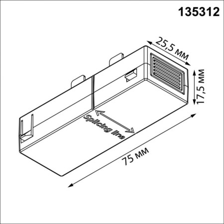 Коннектор Novotech 135312
