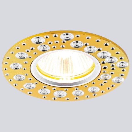 Точечный светильник Алюминий С Узором A801 AL/G