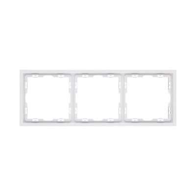 Рамка 3-постовая, белый матовый Kollinger Eclipse EC3WH
