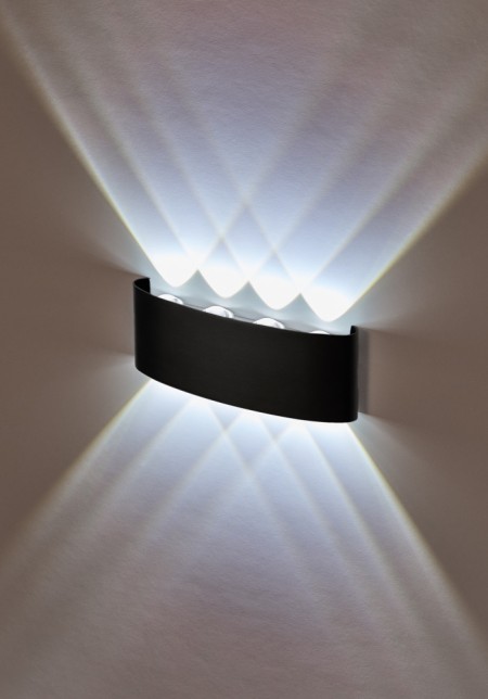 Настенный светильник CROSS IL.0014.0001-8 BK