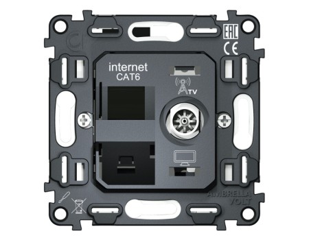 Розетка Ambrella Volt VM195