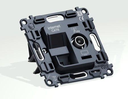 Розетка Ambrella Volt VM195