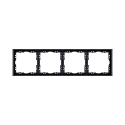 Рамка 4-постовая, черный матовый Kollinger Eclipse EC4BK