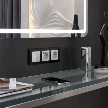 Рамка Acrylic черный W0032708