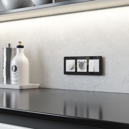 Рамка Acrylic черный W0032708