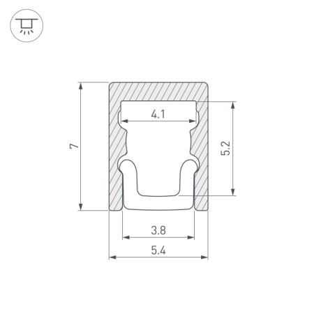 Профиль Arlight 036399
