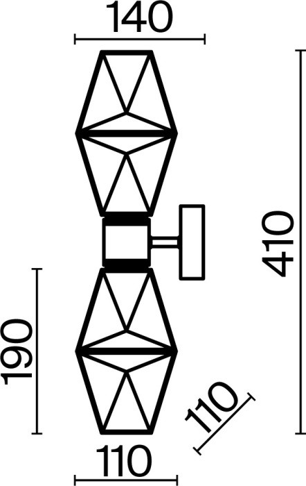 Бра Cocktail time MOD325WL-02G