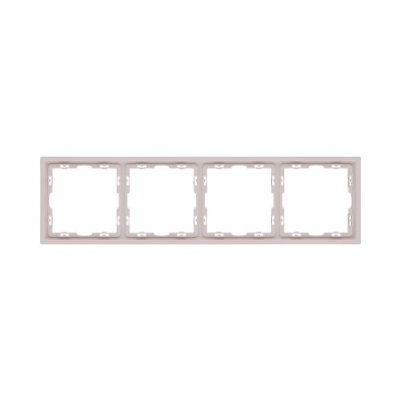 Рамка 4-постовая, кашемир матовый Kollinger Eclipse EC4CM