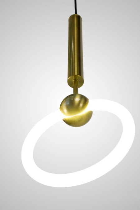 Подвесной светильник AM453 D200 GOLD