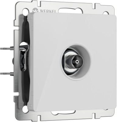 Розетка Встраиваемые механизмы белые акриловые W1183041