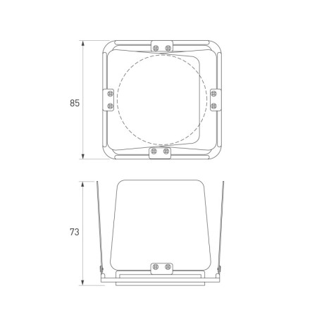 Шторка Arlight 057161