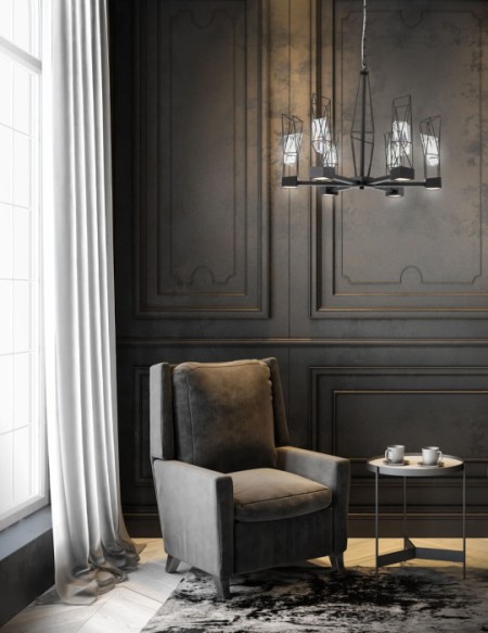 Подвесная люстра Progetto SL815.303.06