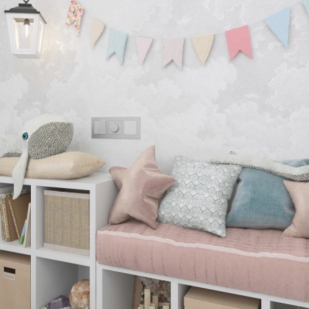 Рамка Aluminium алюминий W0031706