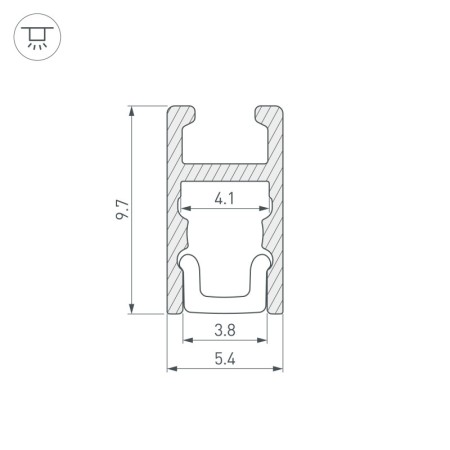 Профиль Arlight 036385