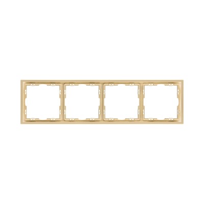 Рамка 4-постовая, золотой Kollinger Eclipse EC4GD