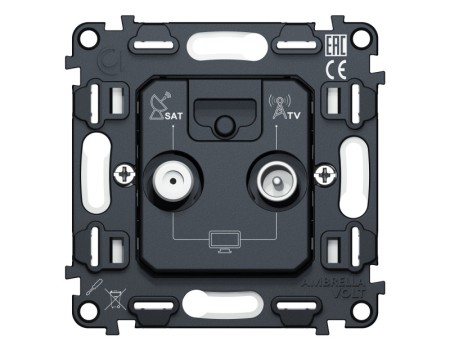 Розетка Ambrella Volt VM217