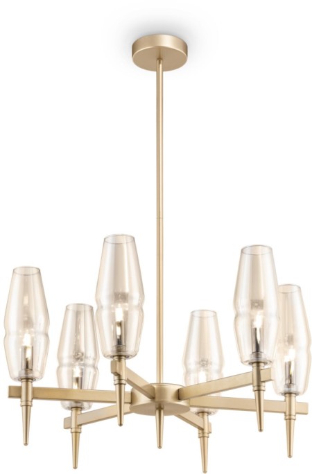 Потолочная люстра Lita H002PL-06G