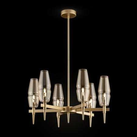 Потолочная люстра Lita H002PL-06G