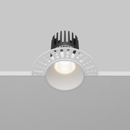 Встраиваемый светильник Maytoni Technical DL119-10W-4K-TRS-W